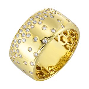 14Kt Yellow Gold Diamond 3/8Ctw Ring