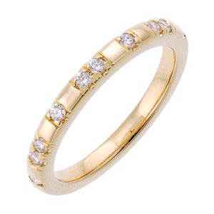14Kt Yellow Gold Diamond 1/6Ctw Ring