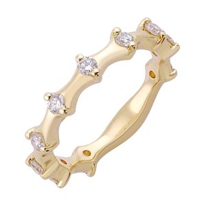 14Kt Yellow Gold Diamond 1/2Ctw Ring