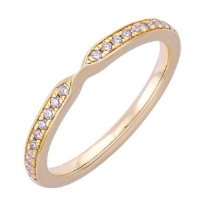 14Kt Yellow Gold Diamond 1/7Ctw Ring