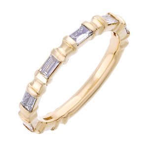 14Kt Yellow Gold Diamond 3/8Ctw Ring