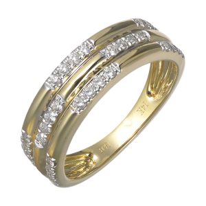 14Kt Yellow Gold Diamond 1/3Ctw Ring