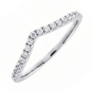 14Kt White Gold Diamond 1/5Ctw Ring