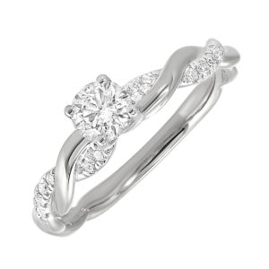 14Kt White Gold Diamond 1/2Ctw Ring