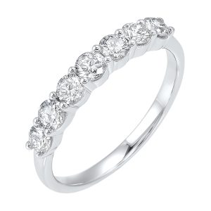 14Kt White Gold Diamond 3/4Ctw Ring