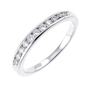 14Kt White Gold Diamond 1/3Ctw Ring
