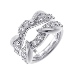 14Kt White Gold Diamond 1 1/2Ctw Ring