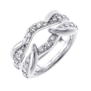 14Kt White Gold Diamond 1Ctw Ring