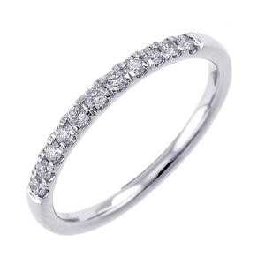 14Kt White Gold Diamond 1/4Ctw Ring