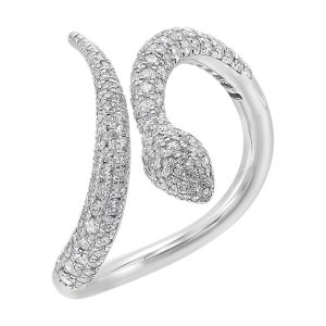 14Kt White Gold Diamond 3/4Ctw Ring