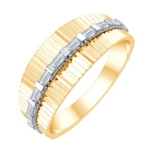 14Kt Yellow Gold Diamond 1/4Ctw Ring