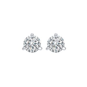 14Kt White Gold Diamond 1/2Ctw Earring