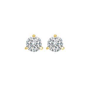 14Kt Yellow Gold Diamond 1/3Ctw Earring