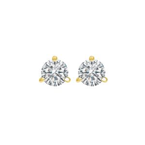 14Kt Yellow Gold Diamond 3/8Ctw Earring