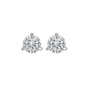 14Kt White Gold Diamond 5/8Ctw Earring