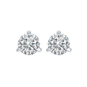 14Kt White Gold Diamond 1Ctw Earring
