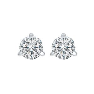 14Kt White Gold Diamond 1Ctw Earring