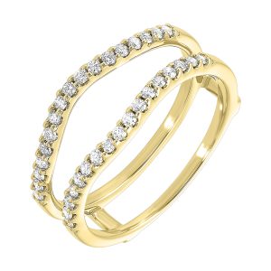 14Kt Yellow Gold Diamond 1/4Ctw Ring