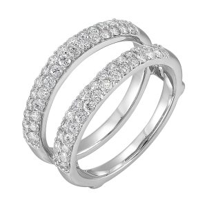 14Kt White Gold Diamond 1Ctw Ring