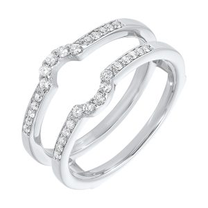 14Kt White Gold Diamond 1/4Ctw Ring
