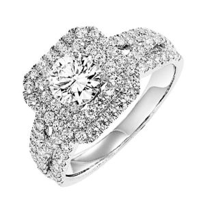 14Kt White Gold Diamond 1 3/4Ctw Ring