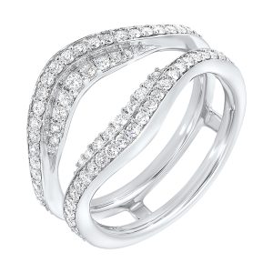 14Kt White Gold Diamond 5/8Ctw Ring