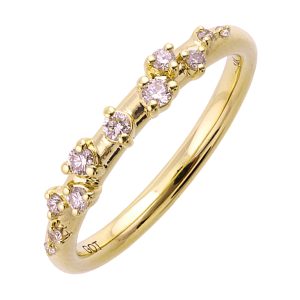 14Kt Yellow Gold Diamond 1/6Ctw Ring